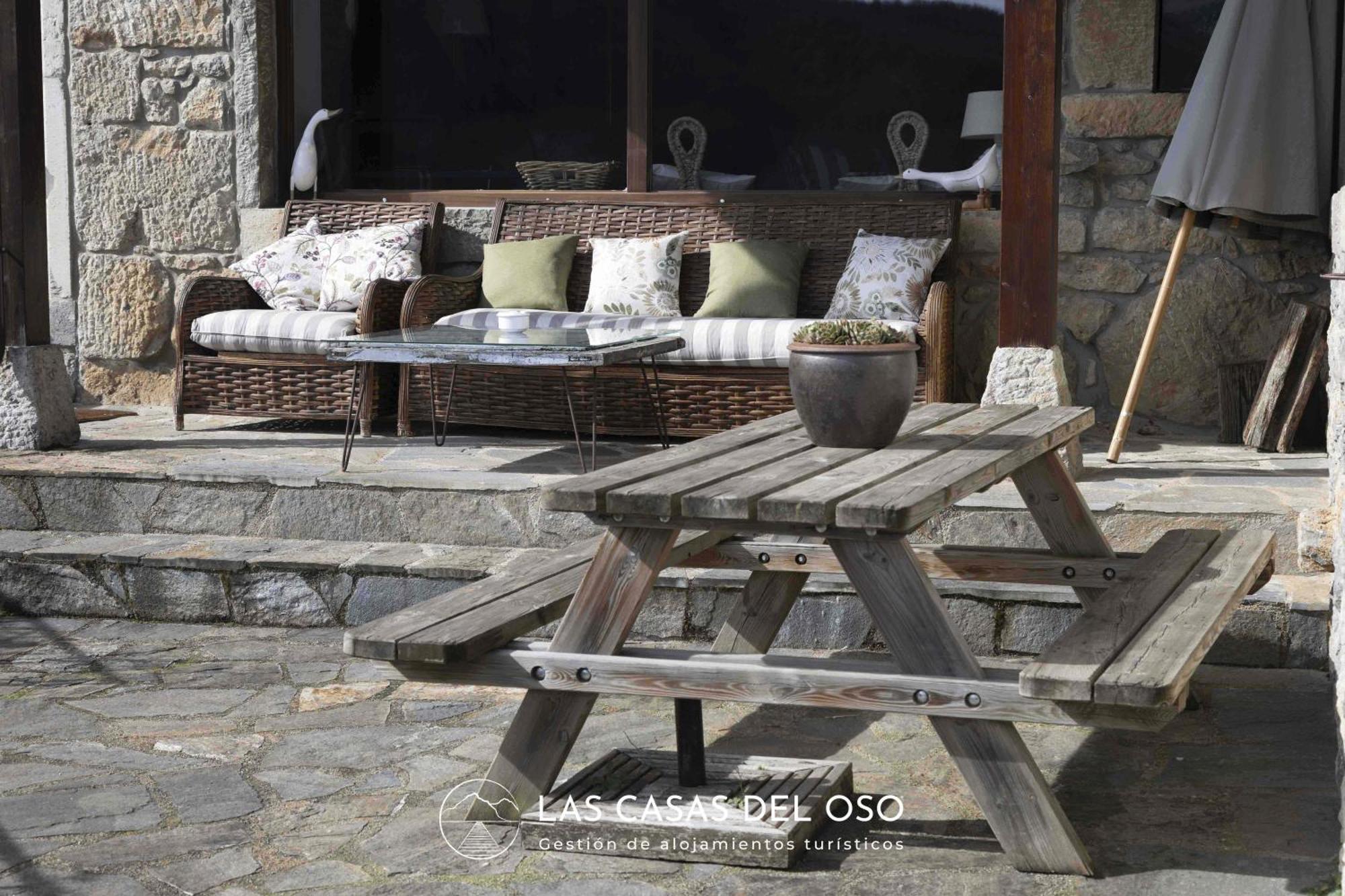 El Mirador De San Trocaya - Las Casas Del Oso Villamarcel Экстерьер фото